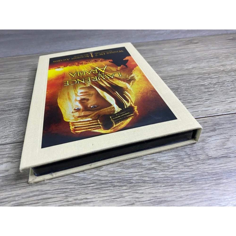 Lawrence‎ of Arabia DVD 2-Disc Collector Edition Linen Case Peter O'Toole 1962